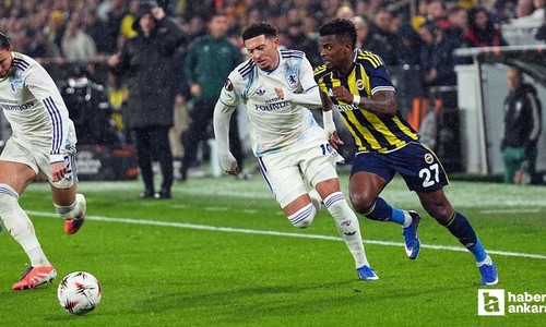 UEFA Avrupa Ligi'nde Fenerbahçe konuk ettiği Aston Villa'ya 1-0 mağlup oldu