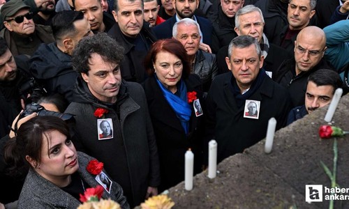 Vefatının 33. yılında Uğur Mumcu Ankara'daki evinin önünde anıldı