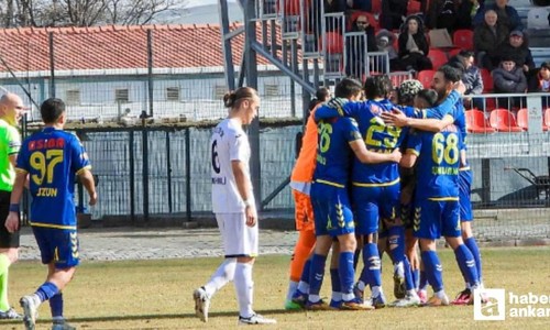 Karalar İnşaat Etimesgut Spor, Polatlı 1926 SK'yı tek golle yendi