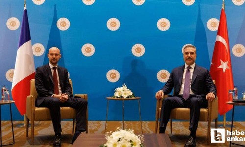Dışişleri Bakanı Hakan Fidan, Ankara'da mevkidaşı Barrot ile görüştü
