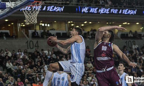 Lietkabelis'i 85-75 mağlup eden Türk Telekom ilk 6'yı garantiledi
