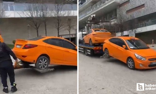 Ankara'da yayaya yol vermeyen 2 taksi sürücüsü hakkında işlem yapıldı