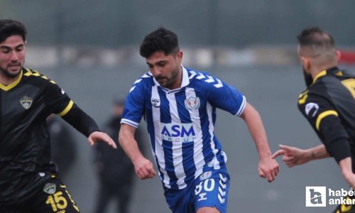 Sincan Belediyesi Ankaraspor evinde 1 puana razı oldu