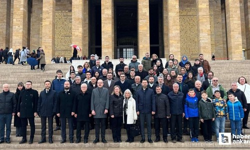 Mübadillerin torunları 103. yılda Anıtkabir'i ziyaret ettiler