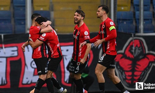Gaziantep FK'yi 2-1 mağlup eden Gençlerbirliği 3 puanı hanesine yazdırdı