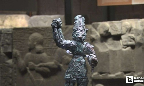 Karkamış Antik Kenti'nde bulunan eserler Ankara'da sergilenmeye başlandı