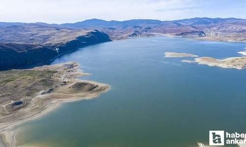 Başkentteki barajların doluluk oranı yüzde 5'in üzerine çıktı!