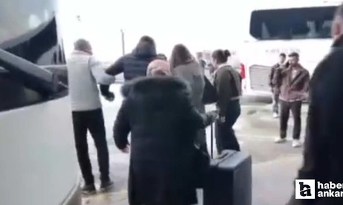 AŞTİ'de yaşanan gerginlik nedeniyle arbede oluştu!