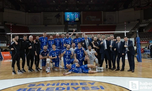 Halkbank, Başkent’e galibiyetle döndü! Deplasman keyfi…