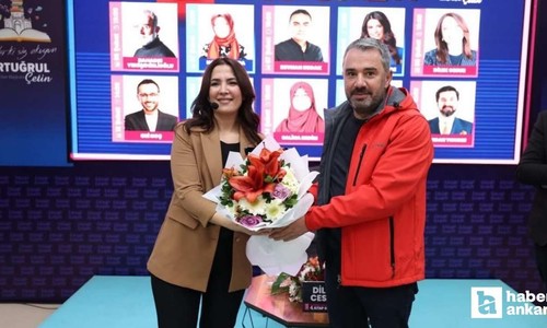 Pursaklar Belediyesi'nin düzenlediği 4. Kitap Günlerinin son konuğu Dilek Cesur oldu