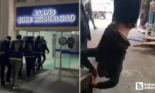 Ankara'da zihinsel engelli şahsın ayağından vince asılması olayında 3 tutuklama