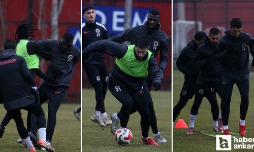 Gençlerbirliği'nde Çaykur Rizespor karşılaşması öncesinde çalışmalar devam etti