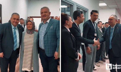 Mesut Özarslan belediye çalışanlarının Ramazan ayını tebrik etti