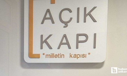 Beypazarı'nda Açık Kapı hizmet birimi vatandaşlara kolaylık sağlıyor