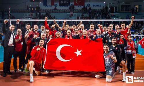 Fransız ekibini 3-1 mağlup eden Ziraat Bankkart, CEV Şampiyonlar Ligi'nde çeyrek finali garantiledi