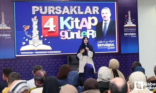 Pursaklar Belediyesi, 4. Kitap Günleri’nde yazar Saliha Erdim konuk edildi