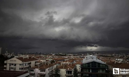 Ankara için kuvvetli rüzgar ve fırtına alarmı verildi