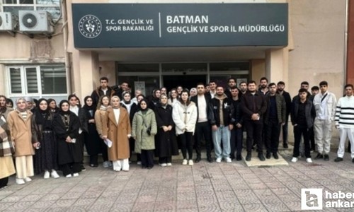 Sasonlu gençler, Gençler Bakanlığı programı kapsamında Ankara'yı ziyaret edecek