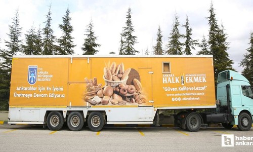 Ankara Halk Ekmek, mobil ekmek fırını ile sıcak Ramazan pidesini vatandaşların ayağına götürecek