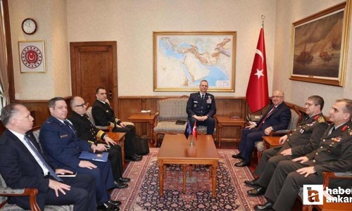 Bakan Güler, Grynkewich’i Ankara'da kabul etti