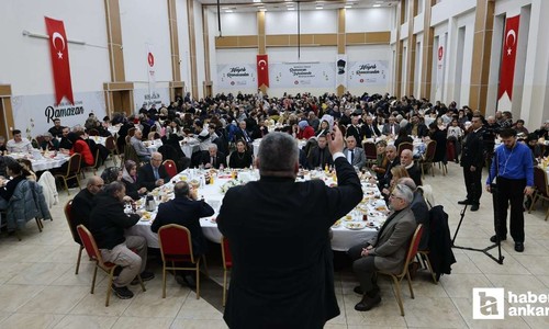 Keçiören Belediyesi emekli askerler için iftar programı düzenledi