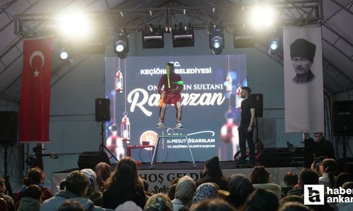 Keçiören Belediyesinin Ramazan eğlenceleri devam ediyor