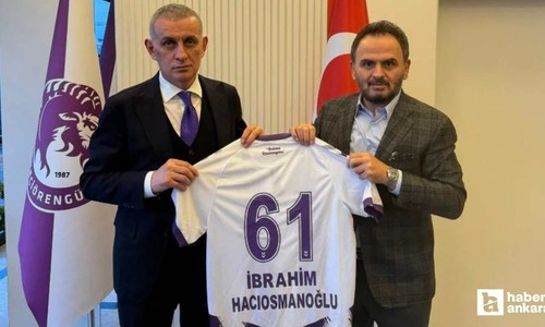 TFF Başkanı Hacıosmanoğlu'ndan Emre Gökdemir İnşaat Ankara Keçiörengücü’ne ziyaret