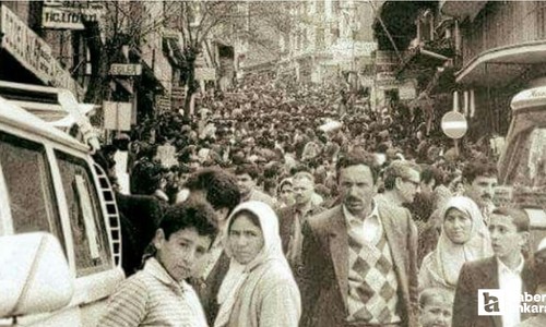 Ankara’da kentin en eski alışveriş merkezi Çıkrıkçılar Yokuşu