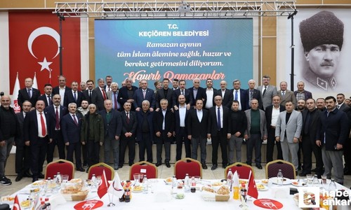 Keçiören'de Ankaralılar aynı iftar sofrasında buluştu