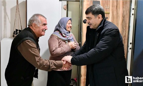 Ankara Valisi Vasip Şahin, şehit ailelerinin iftar sofralarına konuk oldu