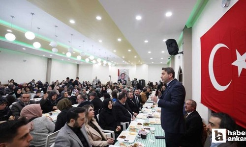 Bakan Bayraktar Ankara'da düzenlenen iftar programına katıldı