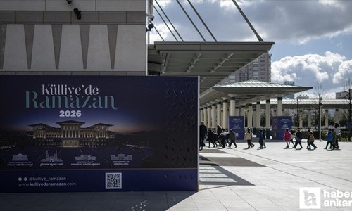 13 Filistinli öğrencinin resim sergisi Cumhurbaşkanlığı Külliyesi'nde!