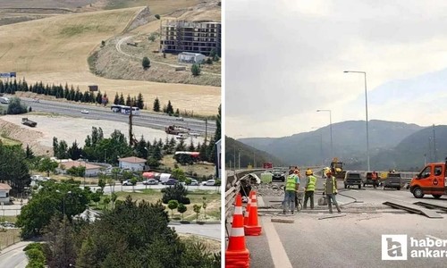 Turkuaz Köprülü Kavşağı yapım çalışmaları nedeniyle Polatlı - Ankara yolunda kapatma uygulanacak!