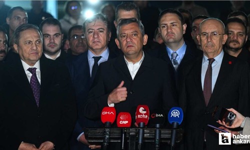 Özgür Özel, Sincan Cezaevi'nde Tanju Özcan'ı ziyaret etti