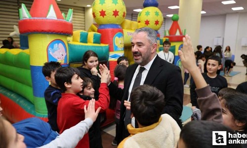 Pursaklar Belediyesi'nin Ramazan etkinliklerinde akşamlar çocuk sesleriyle şenleniyor