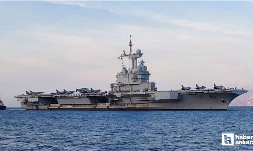 Macron, Fransız amiral gemisi Charles de Gaulle’ün Akdeniz’e hareket etmesi için emir verdi