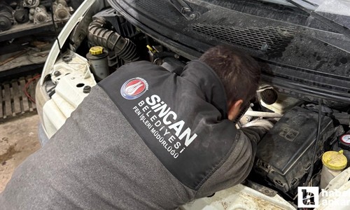 Sincan Belediyesi, araçlarını kendi imkanlarıyla tamir edecek!