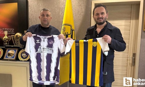 Emre Gökdemir İnşaat Ankara Keçiörengücü Başkanı Sedat Tahiroğlu’ndan Ankaragücü’ne ziyaret