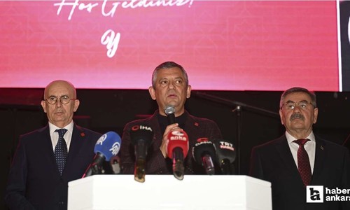 Özgür Özel, Gölbaşı'nda iftar programında konuştu