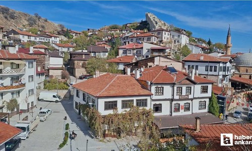 Beypazarı'nda hafta sonu ziyaretçi yoğunluğu yaşandı