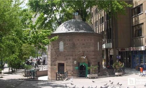 Ankara'da sanat eserlerine konu olan Karyağdı Hatun Türbesinin efsanesi merak uyandırıyor