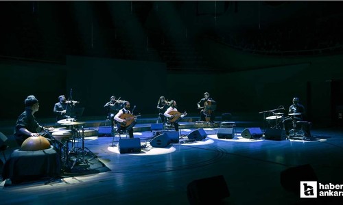 CSO Ada Ankara'da Filistinli Le Trio Joubran sahne aldı