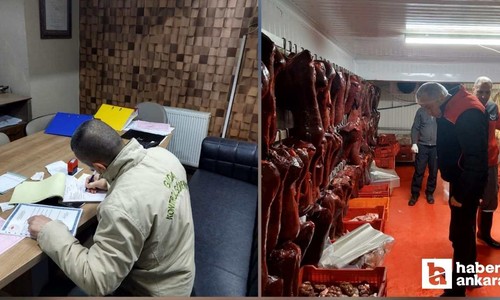 Ankara İl Tarım ve Orman Müdürlüğü ekiplerinden gıda denetimleri