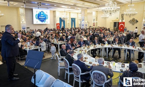 Başkan Özarslan, vakıf dostlarıyla iftarda bir araya geldi