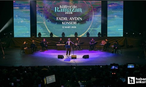 "Külliye'de Ramazan" etkinliklerinde Fadıl Aydın sahne aldı