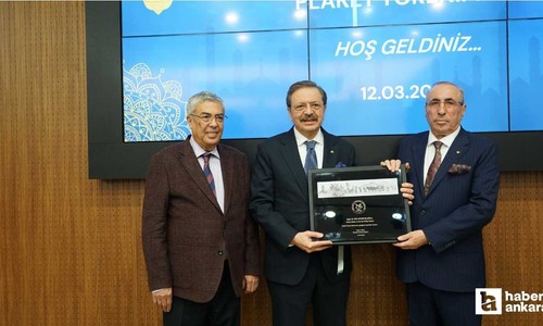 Polatlı'da iş dünyası düzenlenen iftar programında bir araya geldi