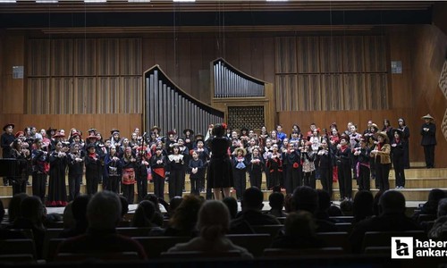 CSO Ada Ankara’da farklı kıtalardan çocuk şarkıları seslendirildi