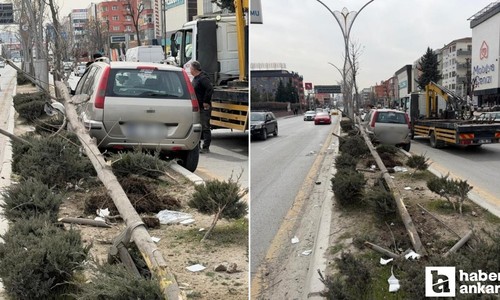 Sincan'da bir araç yayalara çarptı: 2 kişi yaralandı