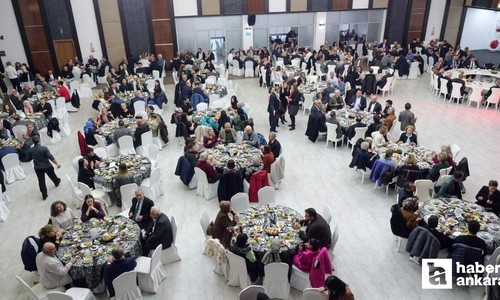 Etimesgut Belediyesi, Korkut Ata Kongre ve Kültür Merkezi’nde SKT'larla iftar programı düzenledi