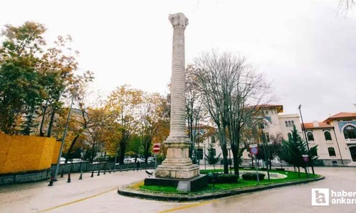 1934'te yeri değişen Julianus Sütunu Ankara'nın Roma dönemine ışık tutuyor